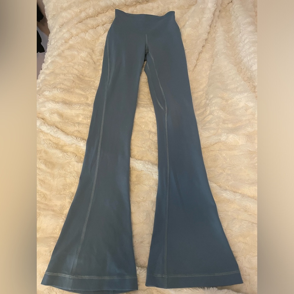 Lulu lemon align high rise mini flair leggings size zero
